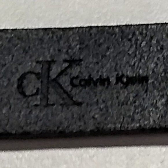 Calvin Klein Black Leather Belt - Picture 12 of 12